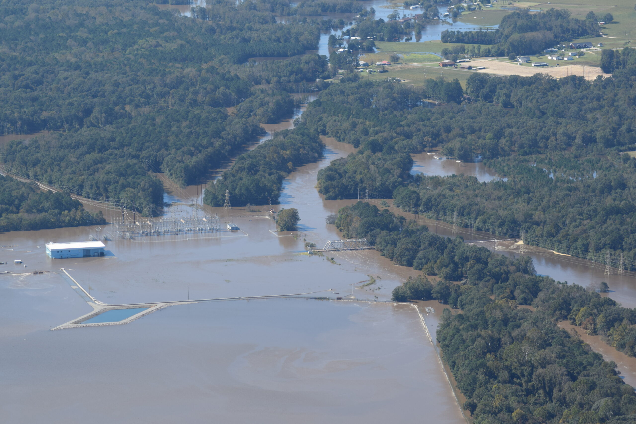 Duke Energy HF Lee Facility Flooding